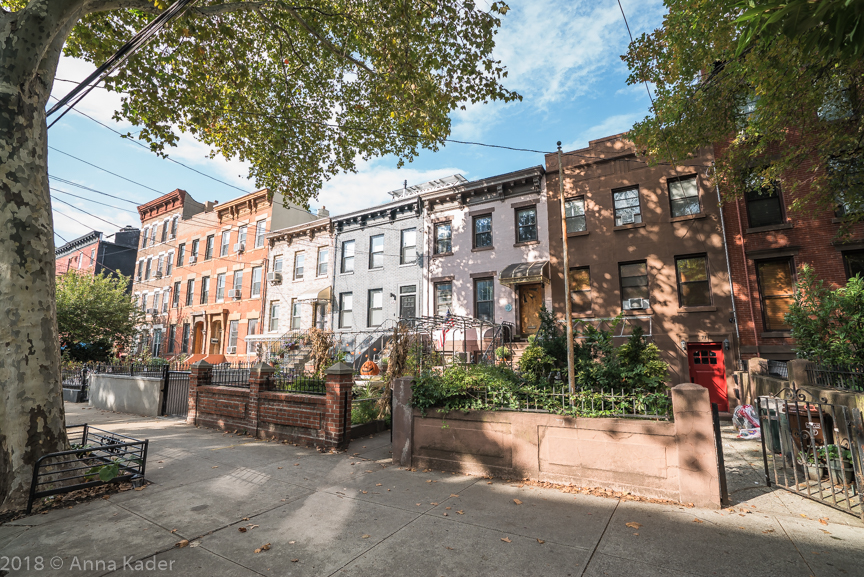 Carroll Gardens, Brooklyn NY - historic brownstones